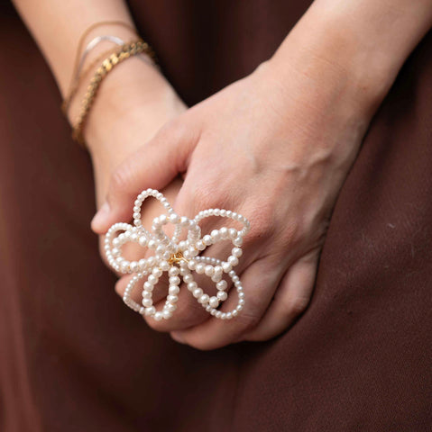 Statement Pearl Ring