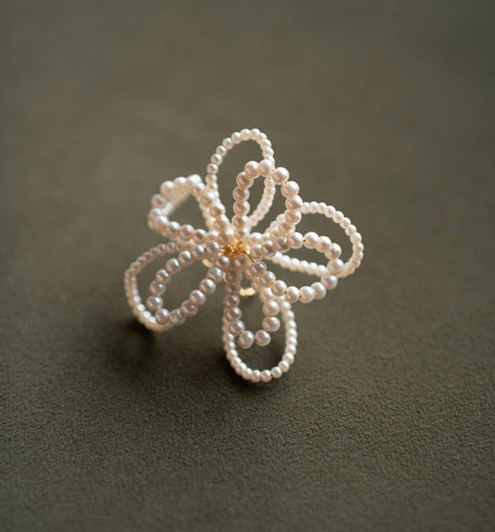 Statement Pearl Ring