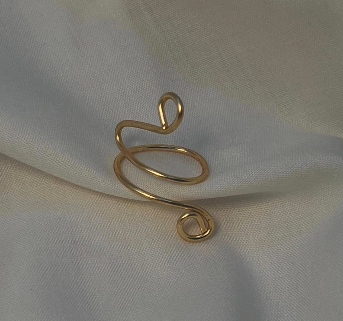 Spiral Toe Ring