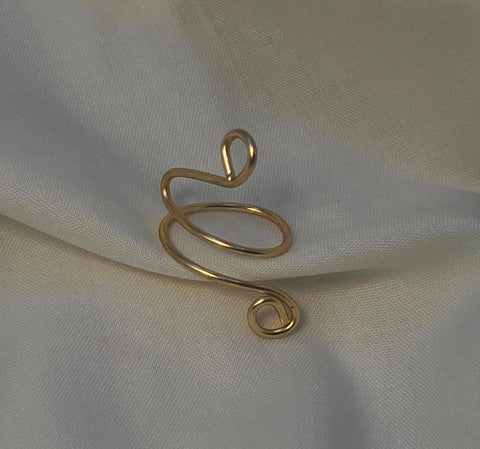 Spiral Toe Ring