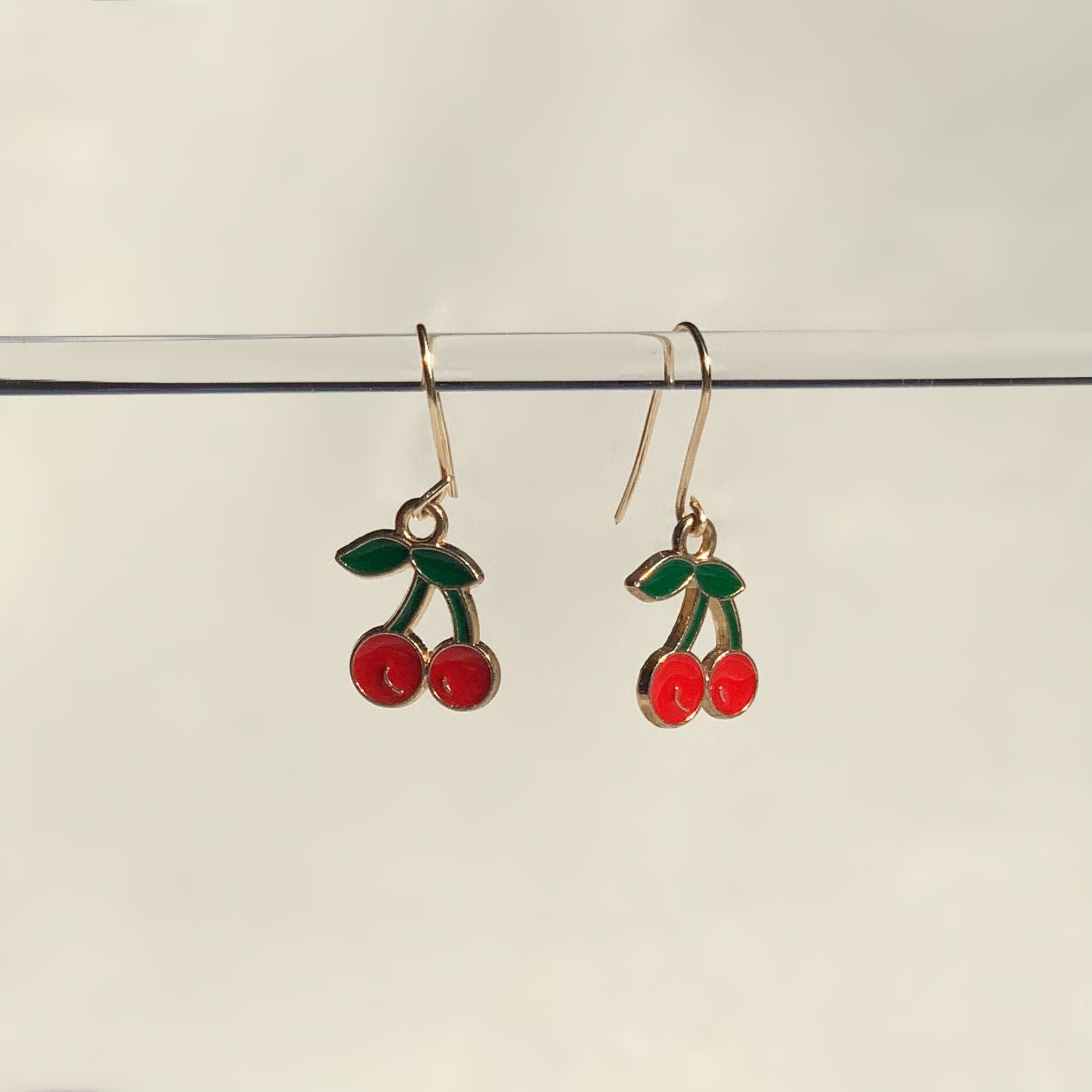 Cherry Charm Earrings