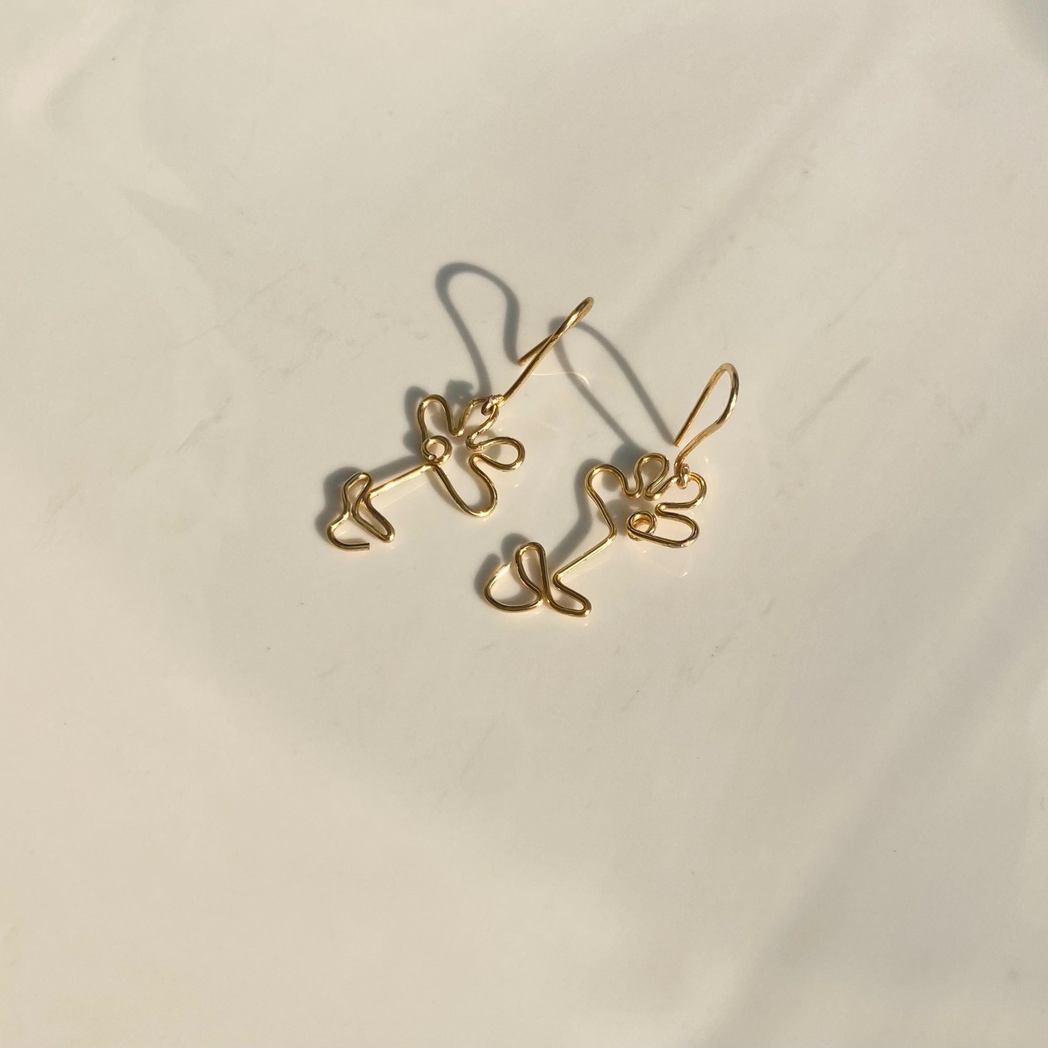 Flower Plant Earrings