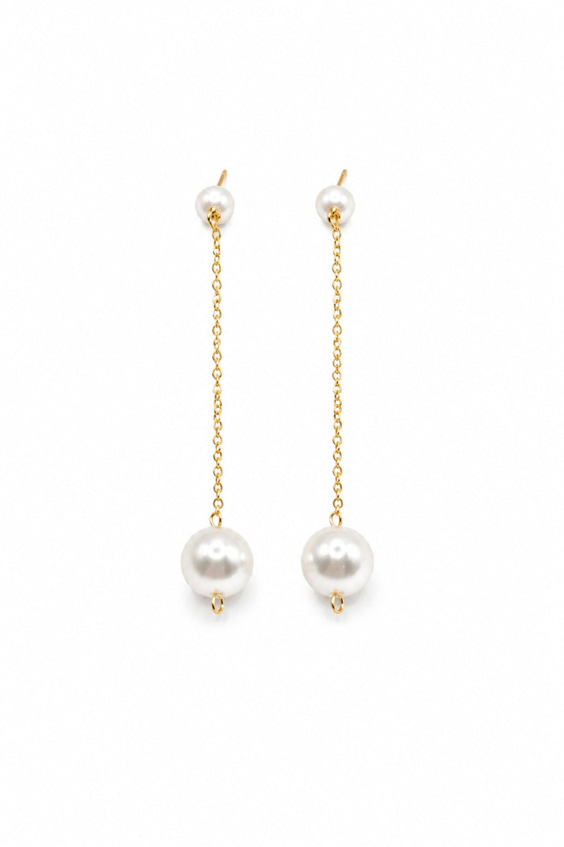 Pearl Chain Earrings