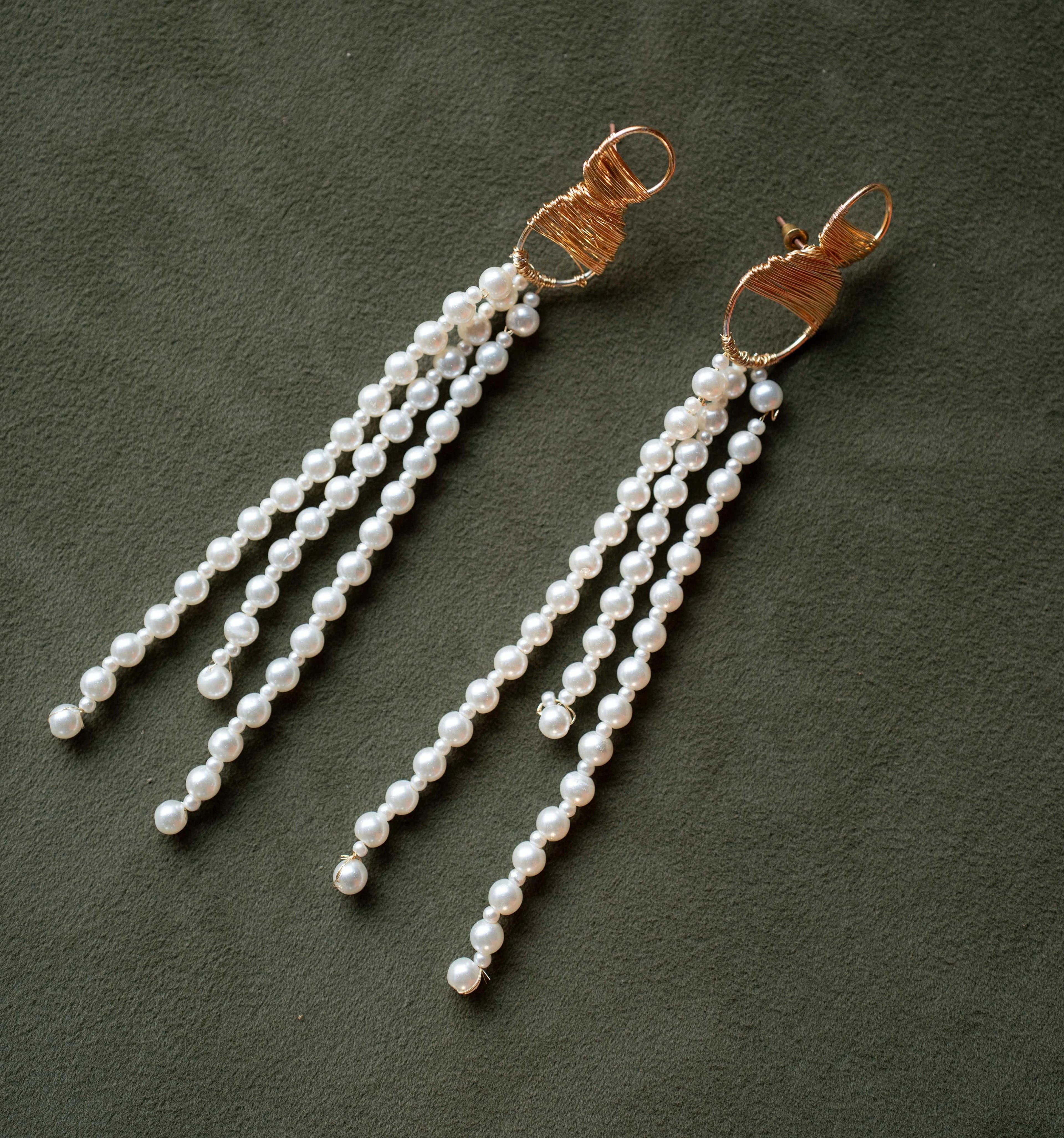 Pearl Drop Earrings