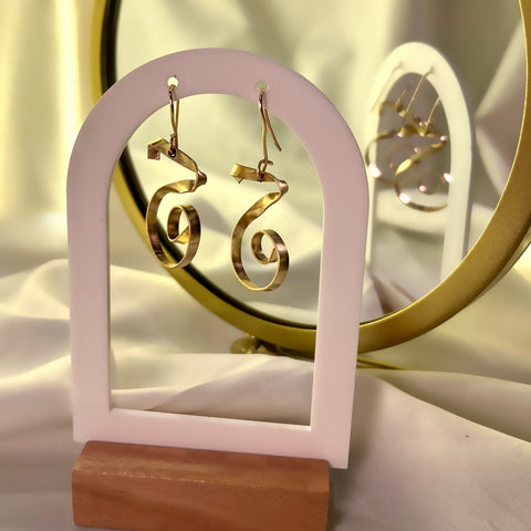 Urdu Letter Earrings