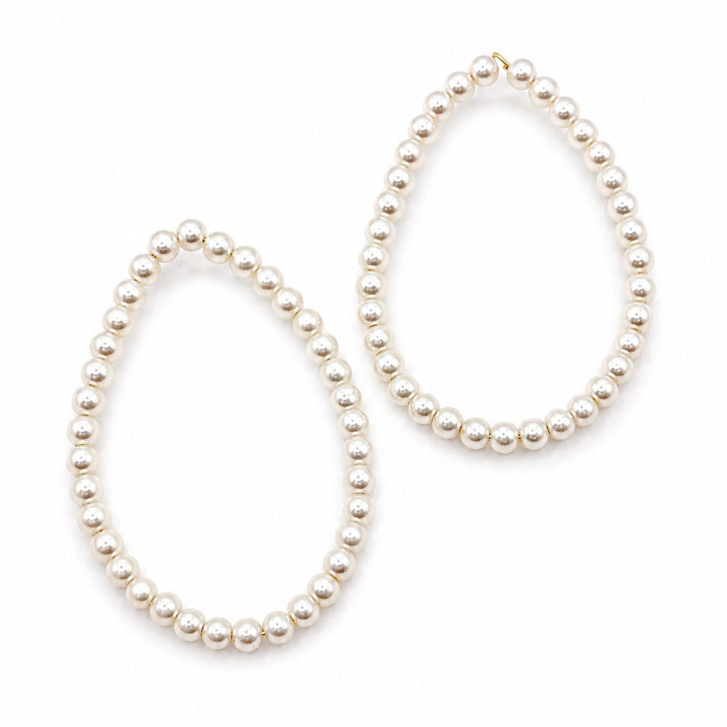 Drop Pearl Earrings