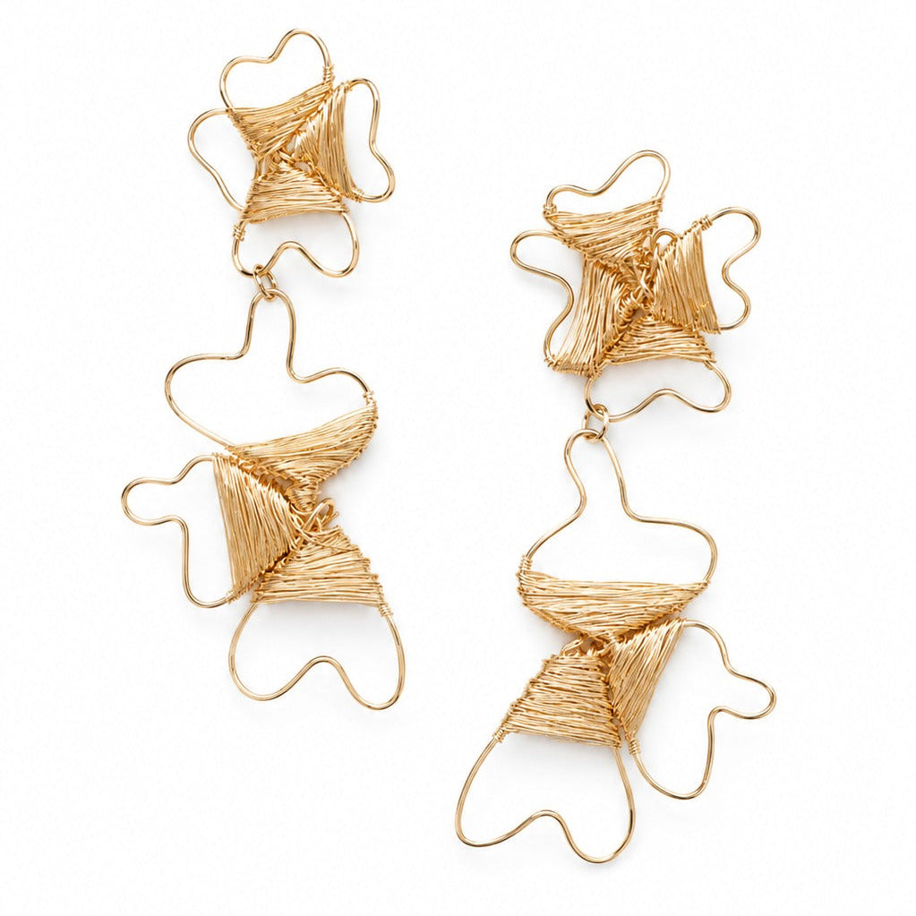 Petal Drop Earrings