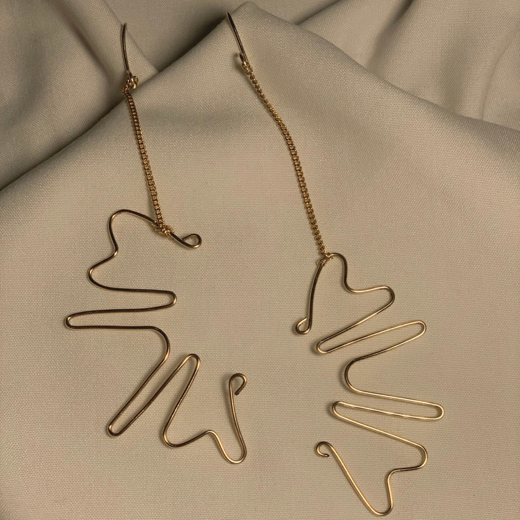 Iris Dangle Earrings