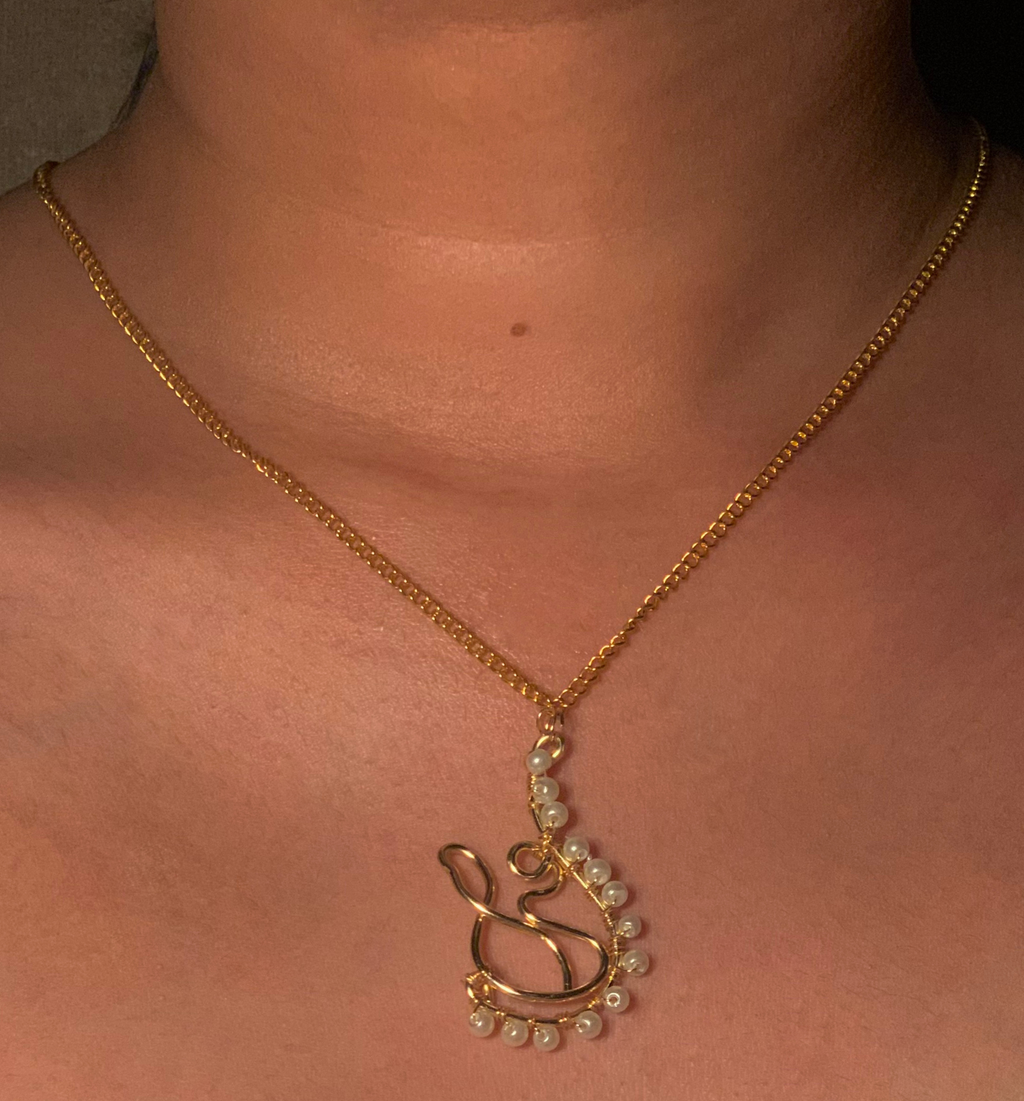 Calligraphy Ami Necklace