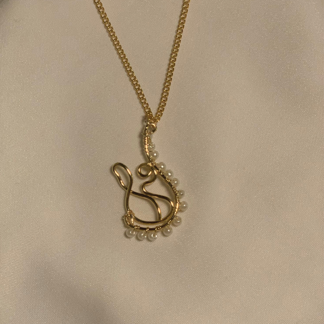 Calligraphy Ami Necklace