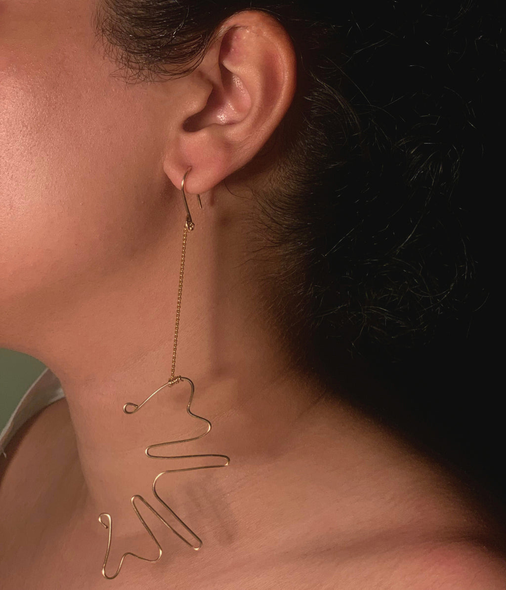 Iris Dangle Earrings