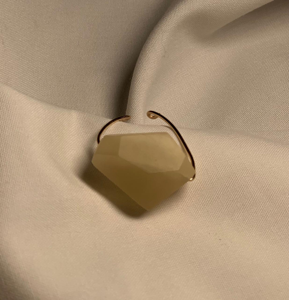 Frosted Gem Ring
