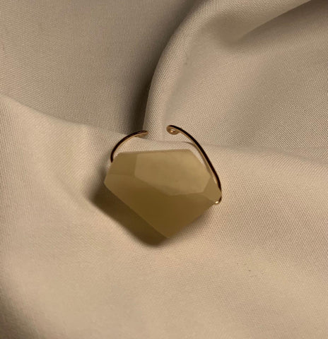 Frosted Gem Ring