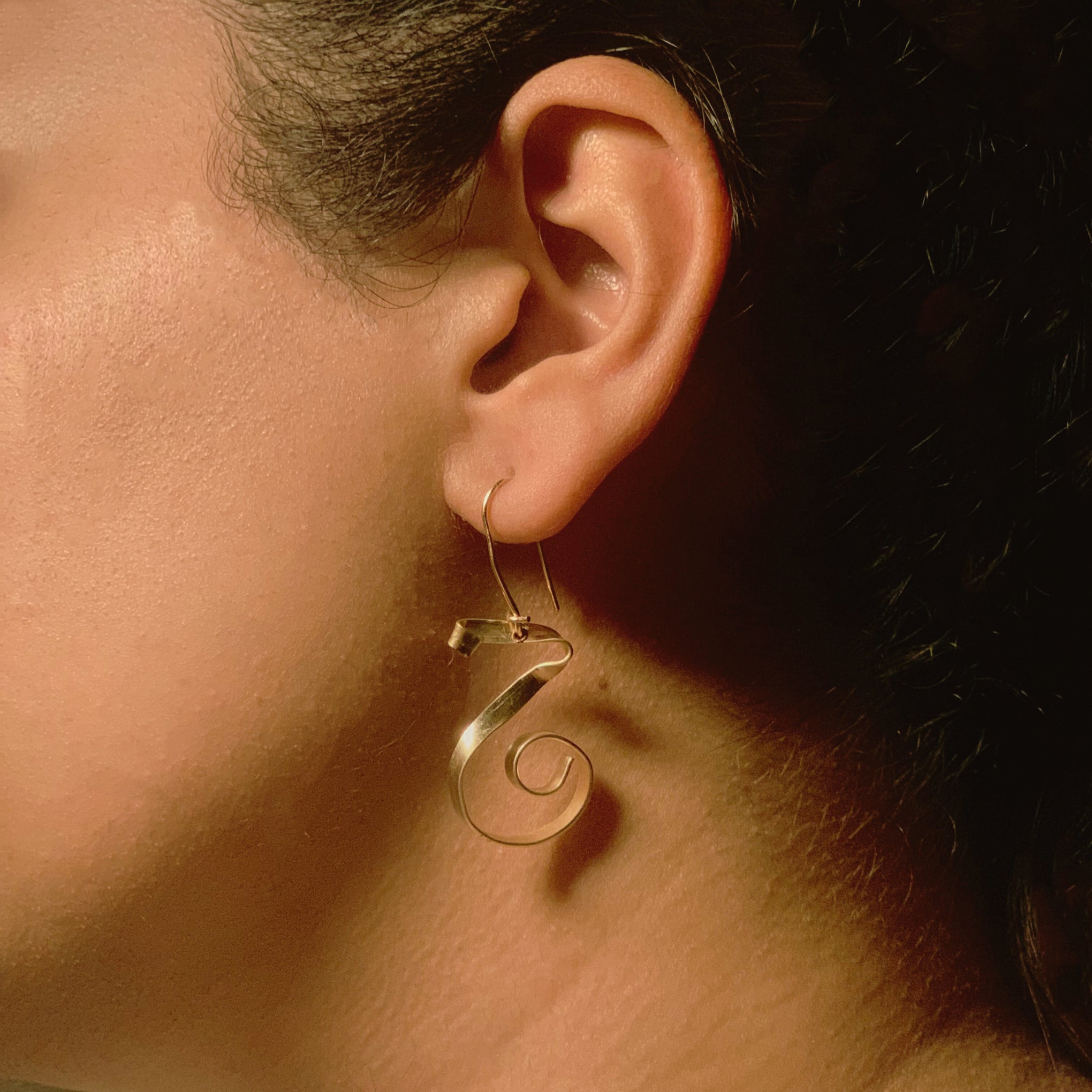 Urdu Letter Earrings